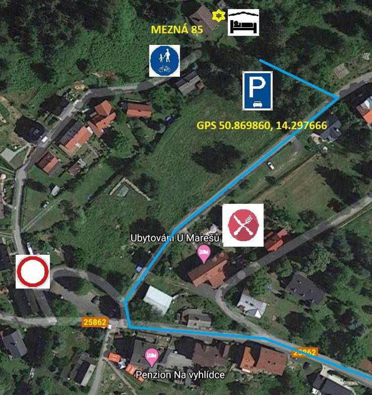 Apartament Mezna 85 Hřensko Zewnętrze zdjęcie